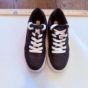 Nine West Black and White Athletic Shoes